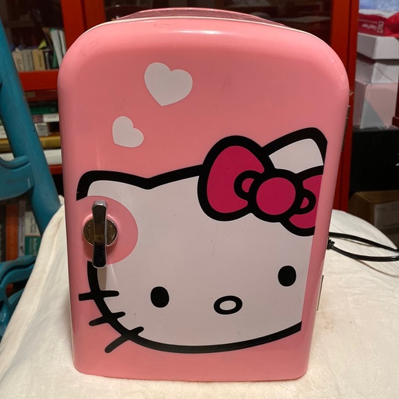 Hello Kitty Kitchen Hello Kitty Pink Mini Fridge Poshmark